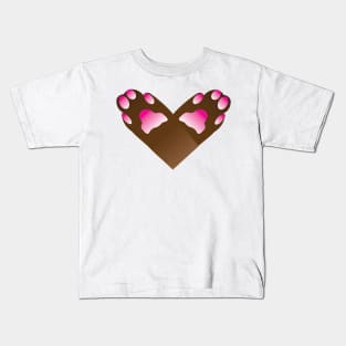 lovely paws Kids T-Shirt